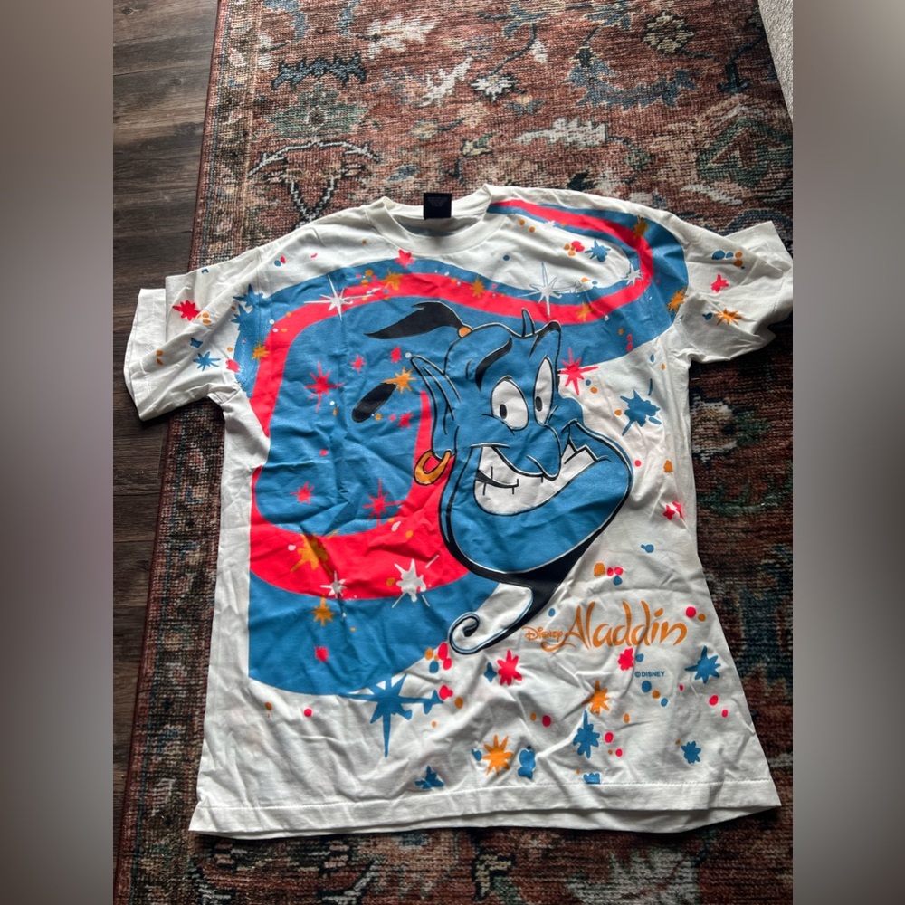Vintage reprint of Disney Aladdin Genie XL